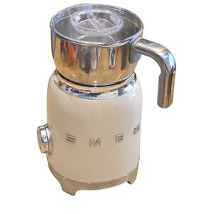 Smeg Milk Frother Cream Retro Kitchen Appliance With Cord